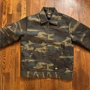 Dickies lined Eisenhower camo jacket size small